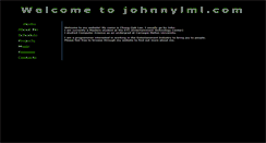 Desktop Screenshot of johnnylml.com
